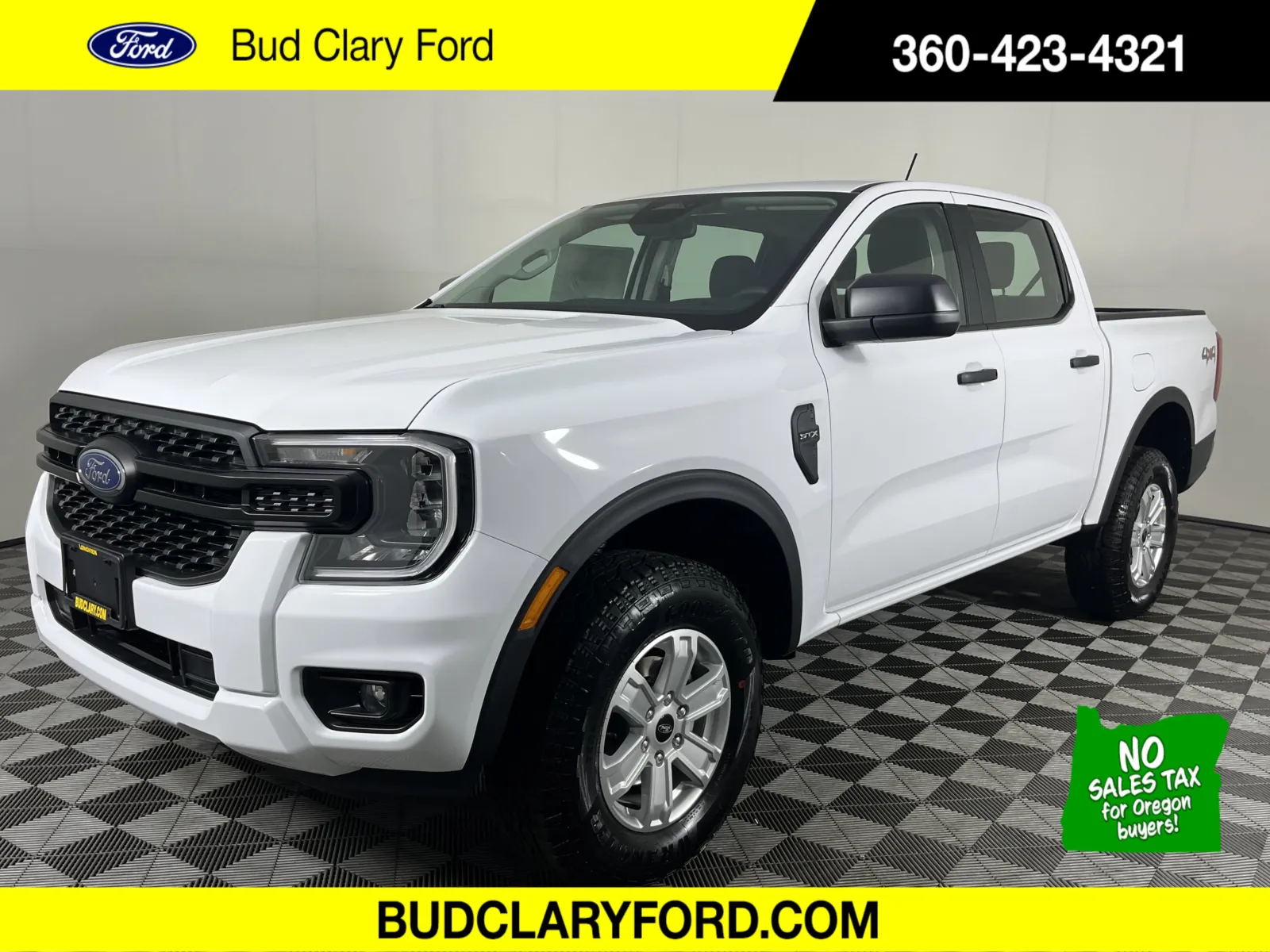 White 2025 Ford Ranger XL for sale in Longview, WA