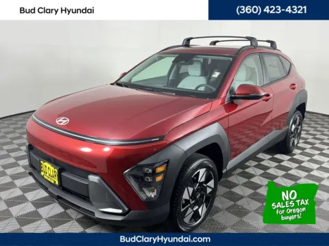 Red 2025 Hyundai Kona SEL for sale in Longview, WA
