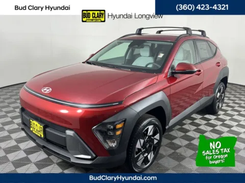 Red 2025 Hyundai Kona SEL for sale in Longview, WA