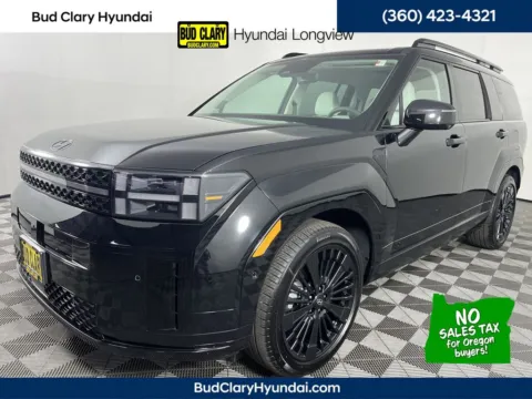 Black 2025 Hyundai Santa Fe Hybrid Calligraphy for sale in Longview, WA