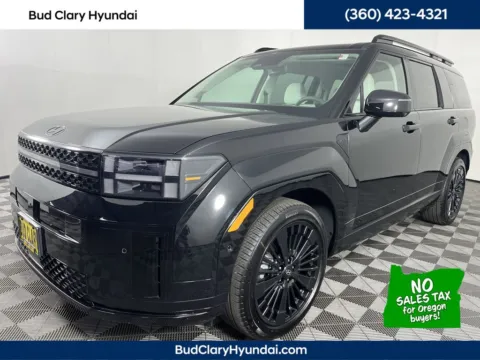 Black 2025 Hyundai Santa Fe Hybrid Calligraphy for sale in Longview, WA