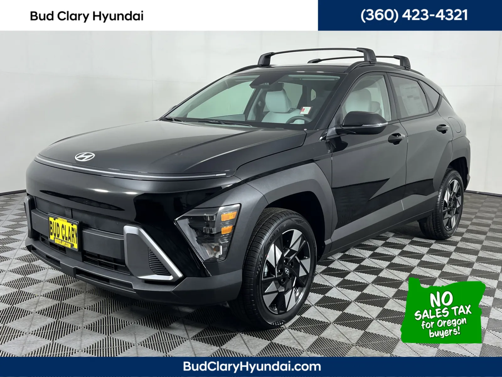Black 2025 Hyundai Kona SEL for sale in Longview, WA