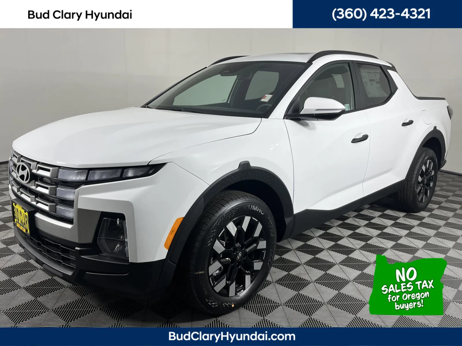 White 2025 Hyundai Santa Cruz SEL Activity for sale in Longview, WA