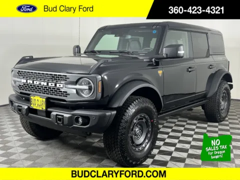 Black 2025 Ford Bronco Badlands for sale in Longview, WA