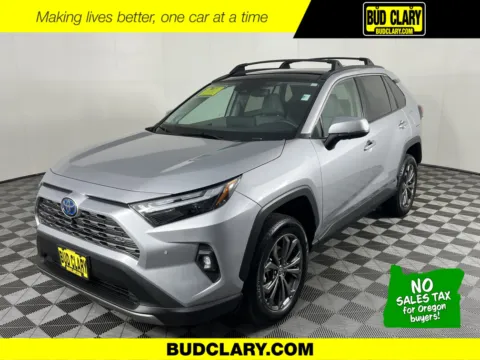 Gray 2023 Toyota RAV4 Hybrid Limited for sale in Longview, WA