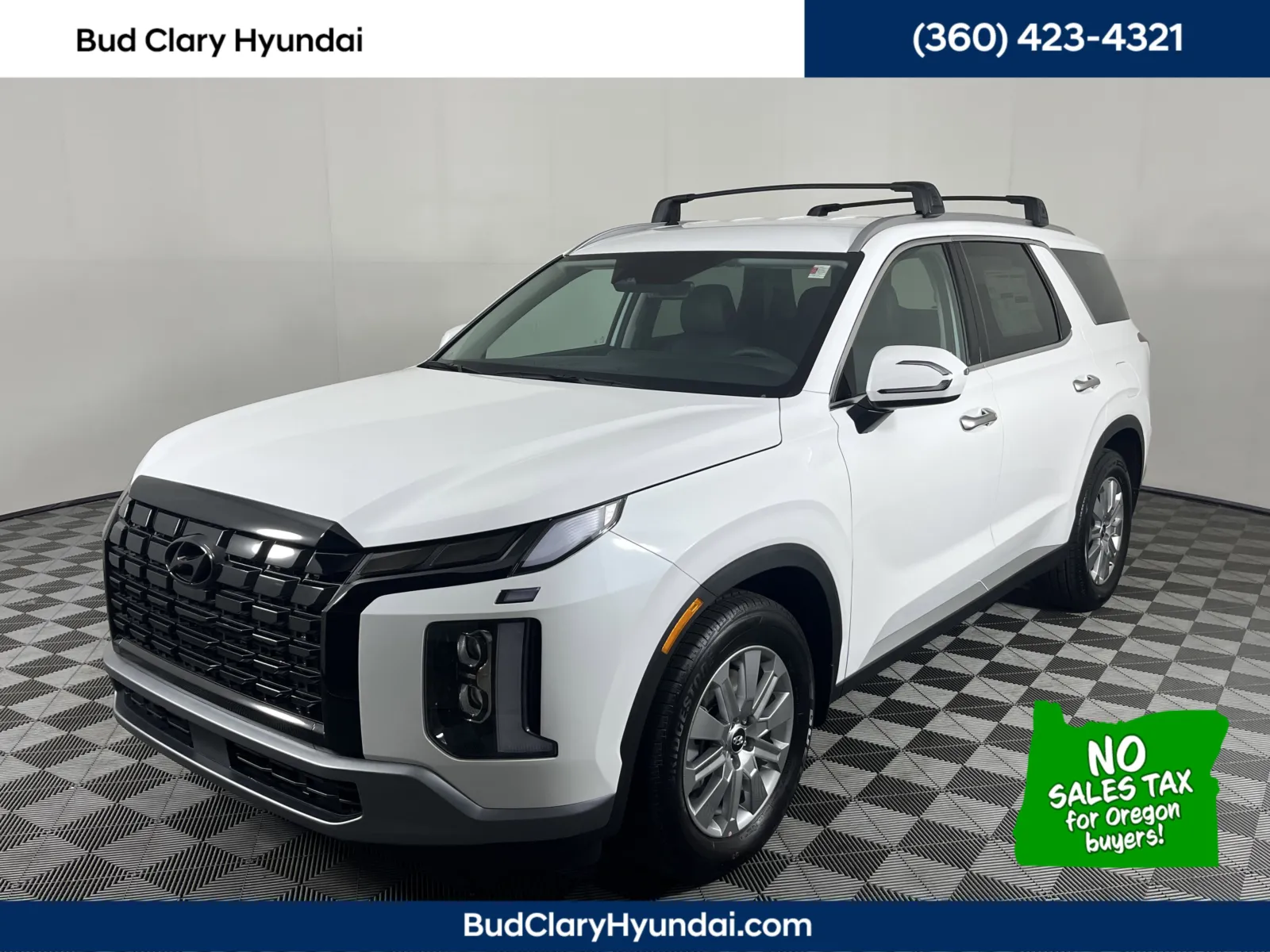 White 2025 Hyundai Palisade SEL for sale in Longview, WA