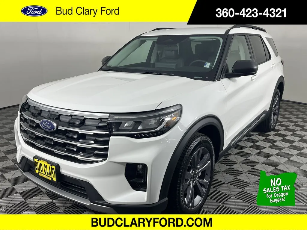 White 2025 Ford Explorer Active for sale in Longview, WA