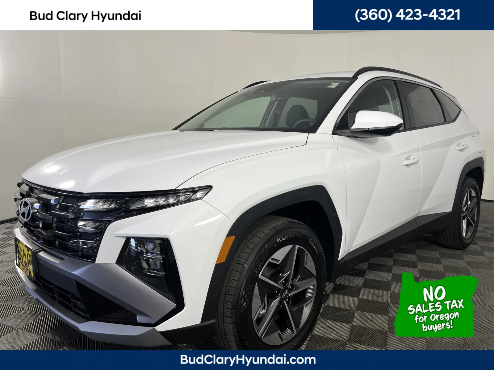 White 2025 Hyundai Tucson SEL for sale in Longview, WA