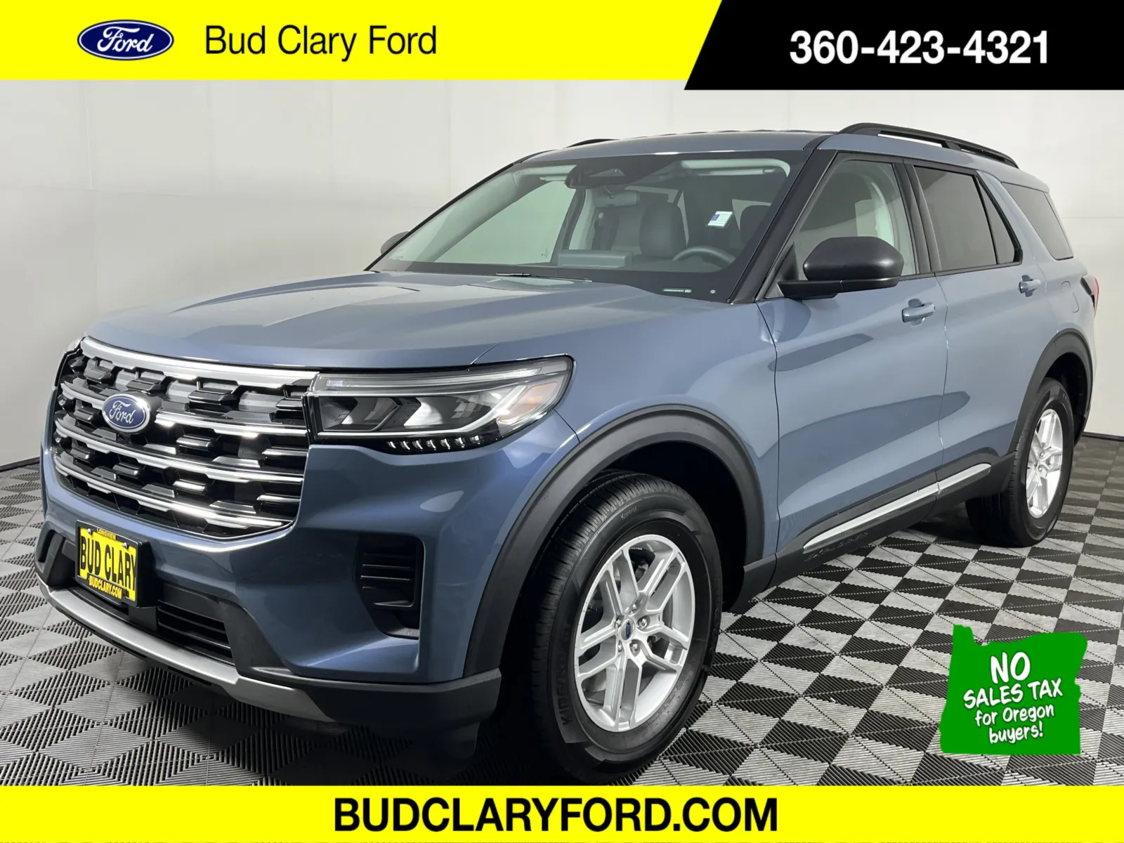 Blue 2025 Ford Explorer Active for sale in Longview, WA