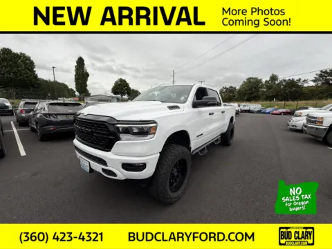 White 2023 Ram 1500 Big Horn for sale in Longview, WA