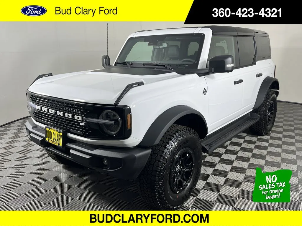 White 2025 Ford Bronco Outer Banks for sale in Longview, WA