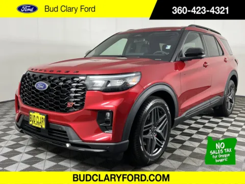 Red 2025 Ford Explorer ST for sale in Longview, WA
