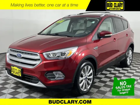 Blue 2017 Ford Escape Titanium for sale in Longview, WA