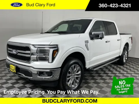 White 2025 Ford F-150 LARIAT for sale in Longview, WA