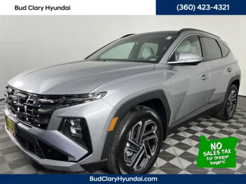 Black 2025 Hyundai Tucson Hybrid SEL Convenience for sale in Longview, WA