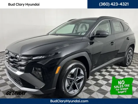 Black 2025 Hyundai Tucson Hybrid SEL Convenience for sale in Longview, WA