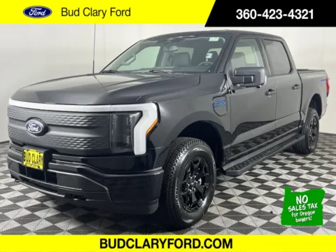Black 2025 Ford F-150 Lightning XLT for sale in Longview, WA