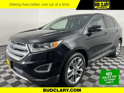 Black 2016 Ford Edge Titanium for sale in Longview, WA
