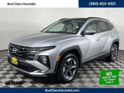 Silver 2025 Hyundai Tucson Hybrid SEL Convenience for sale in Longview, WA