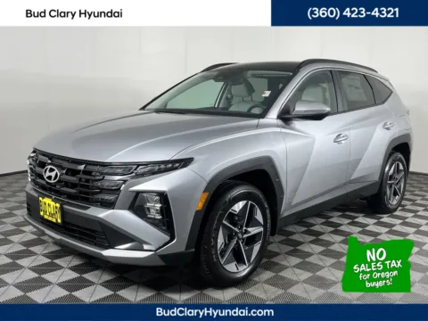 Silver 2025 Hyundai Tucson Hybrid SEL Convenience for sale in Longview, WA