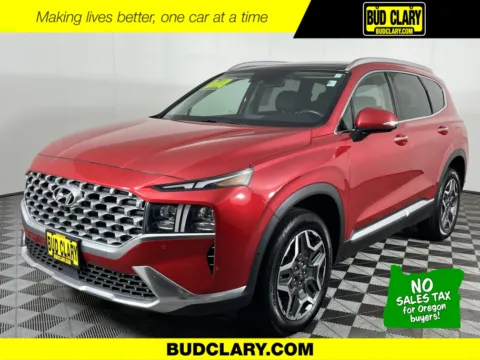 Red 2022 Hyundai Santa Fe Limited for sale in Longview, WA