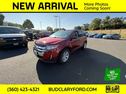 Red 2013 Ford Edge SEL for sale in Longview, WA