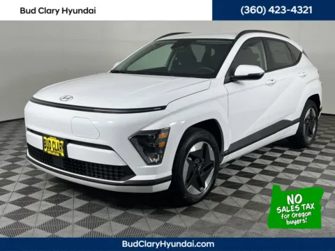 White 2025 Hyundai Kona Electric SEL for sale in Longview, WA