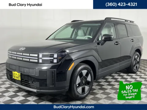 Black 2025 Hyundai Santa Fe Hybrid SEL for sale in Longview, WA