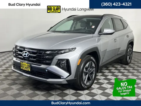 Silver 2025 Hyundai Tucson Hybrid SEL Convenience for sale in Longview, WA