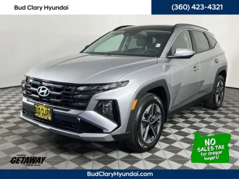 Silver 2025 Hyundai Tucson Hybrid SEL Convenience for sale in Longview, WA