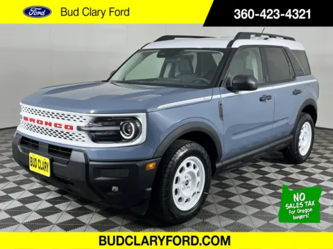 Gray 2025 Ford Bronco Sport Heritage for sale in Longview, WA