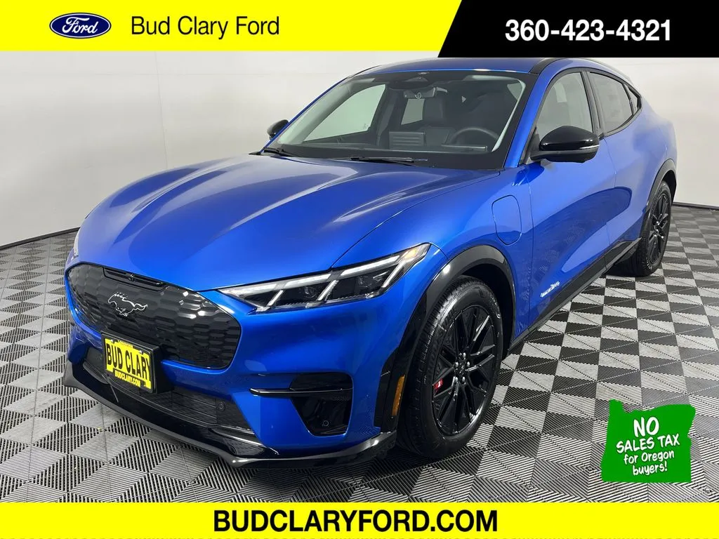 Blue 2025 Ford Mustang Mach-E Premium for sale in Longview, WA