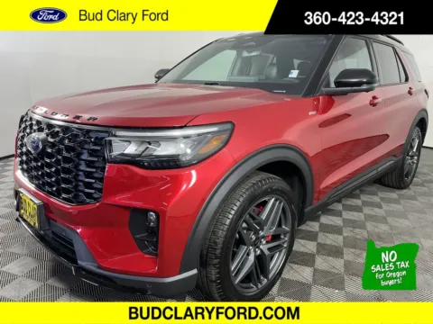 Red 2025 Ford Explorer ST-Line for sale in Longview, WA