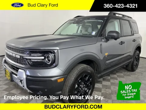 Gray 2025 Ford Bronco Sport Badlands for sale in Longview, WA