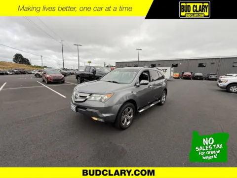 White 2009 Acura MDX Sport/Entertainment Pkg for sale in Longview, WA