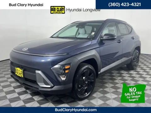 Blue 2026 Hyundai Kona SEL for sale in Longview, WA