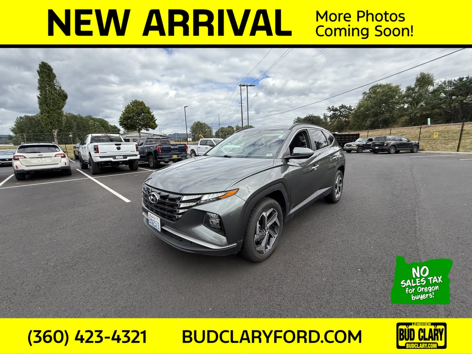 Gray 2022 Hyundai Tucson SEL for sale in Longview, WA