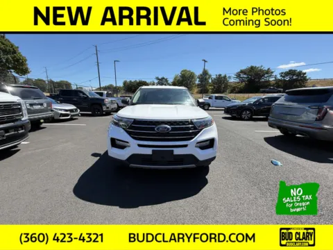 White 2022 Ford Explorer XLT for sale in Longview, WA
