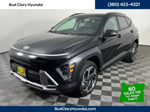 Black 2026 Hyundai Kona SEL Premium for sale in Longview, WA