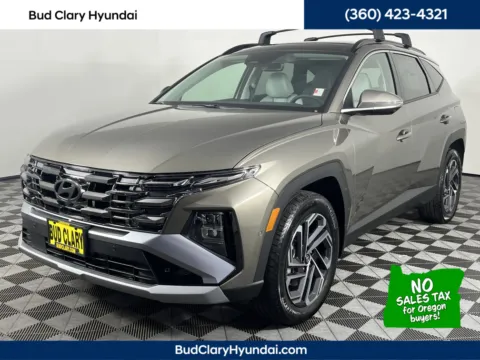 Beige 2025 Hyundai Tucson Hybrid Limited for sale in Longview, WA