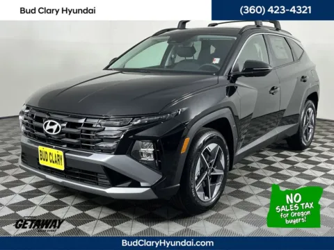 Black 2025 Hyundai Tucson Hybrid SEL Convenience for sale in Longview, WA