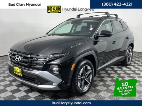 Black 2025 Hyundai Tucson Hybrid SEL Convenience for sale in Longview, WA