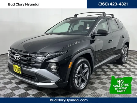 Black 2025 Hyundai Tucson Hybrid SEL Convenience for sale in Longview, WA