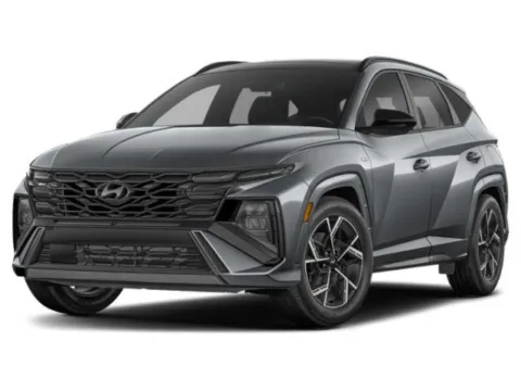 White 2025 Hyundai Tucson Hybrid N Line for sale in Longview, WA
