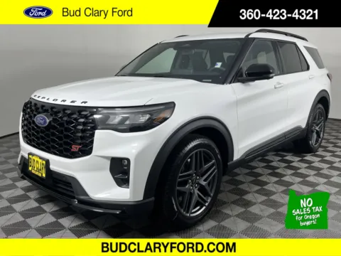 White 2025 Ford Explorer ST for sale in Longview, WA
