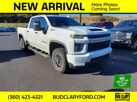 White 2022 Chevrolet Silverado 2500HD LTZ for sale in Longview, WA