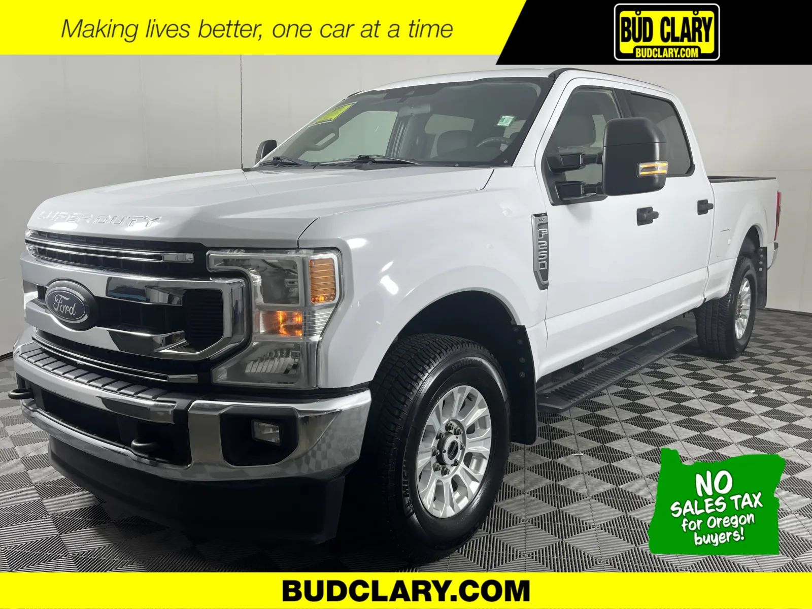 White 2020 Ford Super Duty F-250 SRW XLT for sale in Longview, WA
