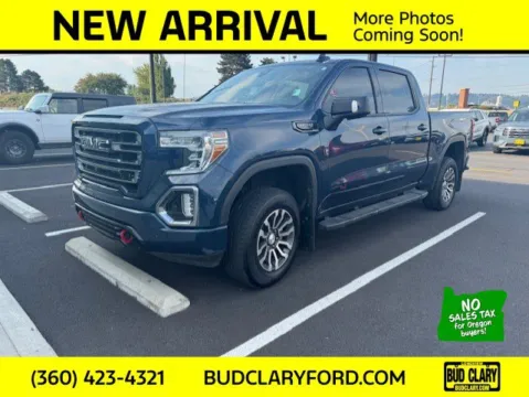 Blue 2020 GMC Sierra 1500 AT4 for sale in Longview, WA