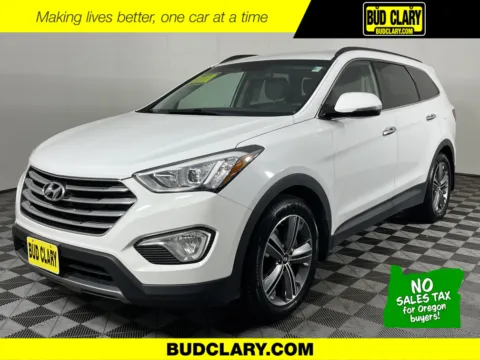 White 2015 Hyundai Santa Fe Limited for sale in Longview, WA