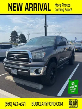 Silver 2012 Toyota Tundra 4WD Truck Grade for sale in Longview, WA